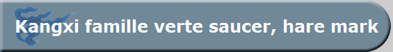Kangxi famille verte saucer, hare mark