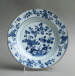 A Chinese export plate from the late Kangxi or Yongzheng period