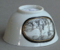 A Chinese teabowl with Dutch fine-line decoration, Qianlong
